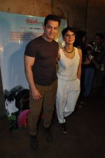 Aamir Khan, Kiran Rao at the screening of Megan Mylan